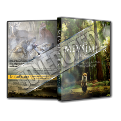 Mevsimler - Les Saisons Belgesel Cover Tasarımı (Dvd Cover)